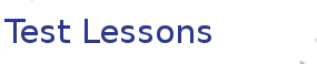 Test Lesson banner